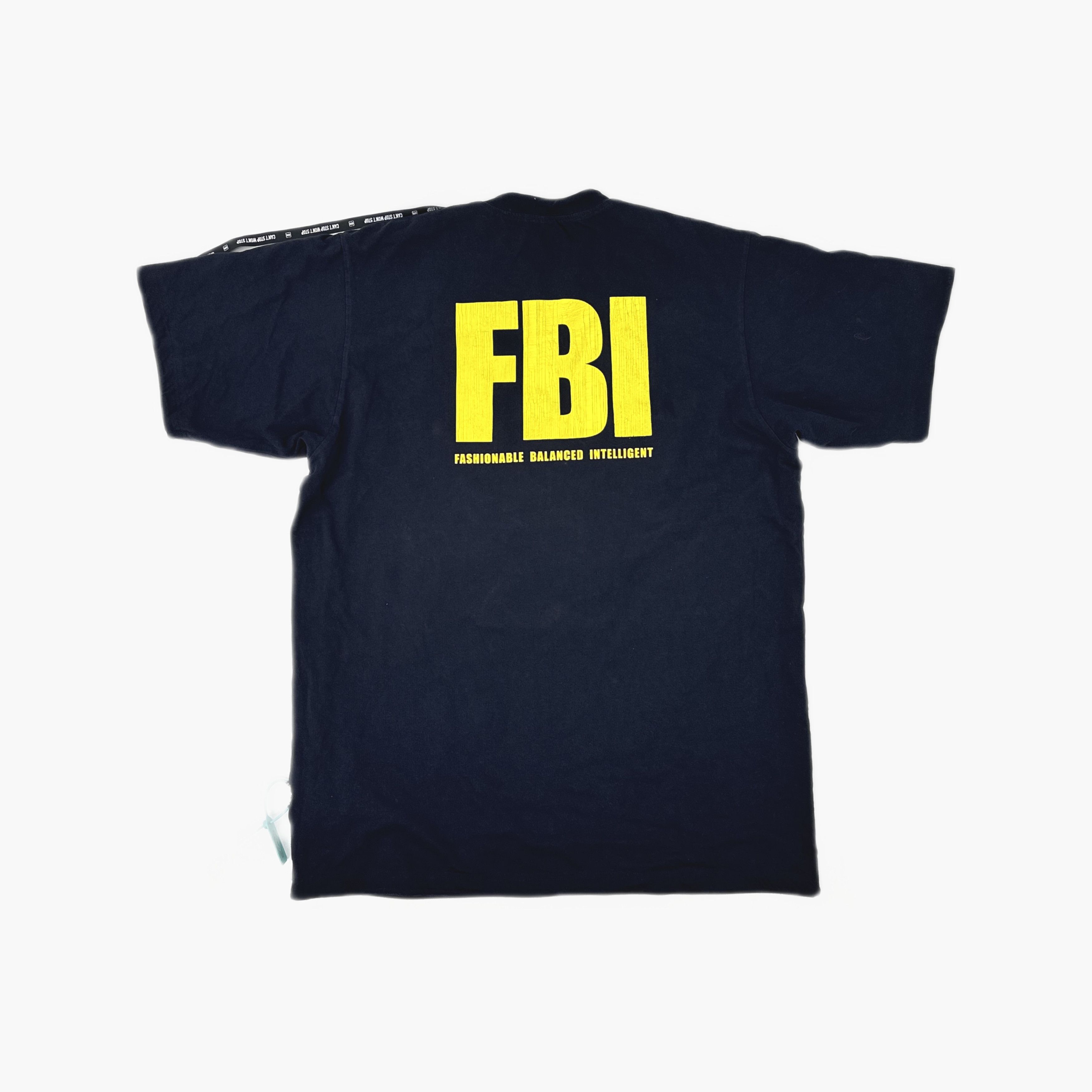 Balenciaga Balenciaga FBI Graphic T-Shirt Size L Size US L / EU 52-54 / 3 - 2 Thumbnail