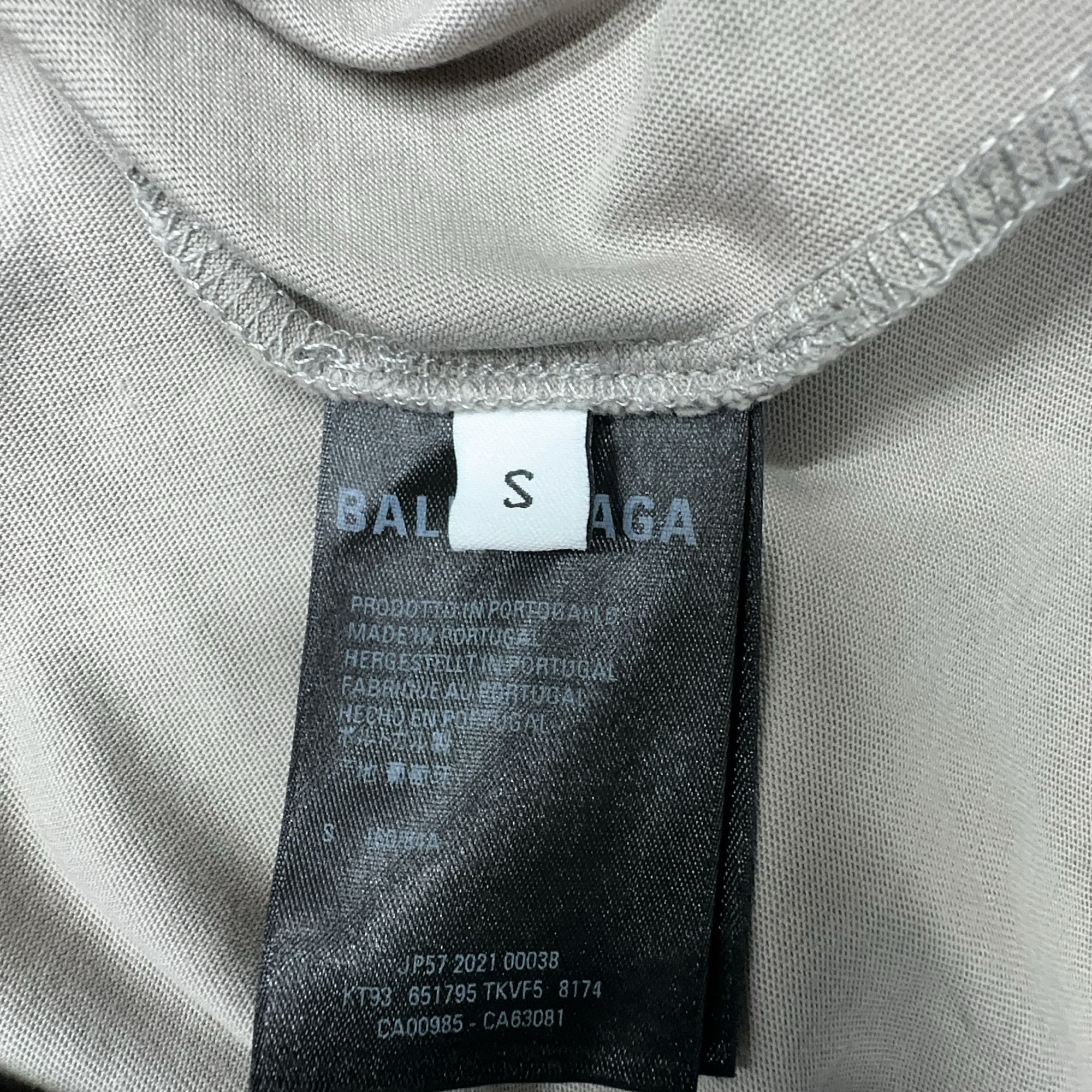Balenciaga Balenciaga Pixel Logo T-Shirt Size S Size US S / EU 44-46 / 1 - 11 Thumbnail