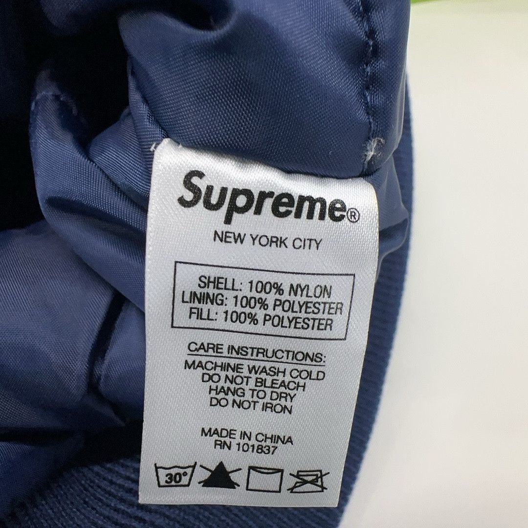 Supreme Supreme Contrast Script Varsity Jacket Size M Size US M / EU 48-50 / 2 - 4 Thumbnail