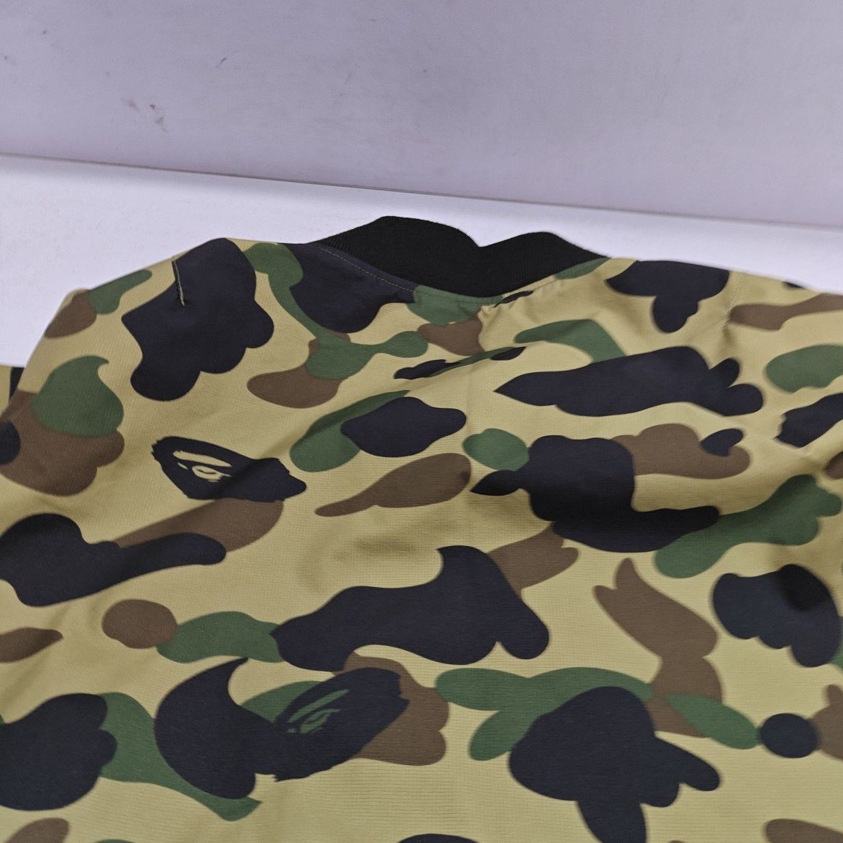 Bape A Bathing Ape Camo Windstopper Bomber Jacket Size L Size US L / EU 52-54 / 3 - 5 Thumbnail