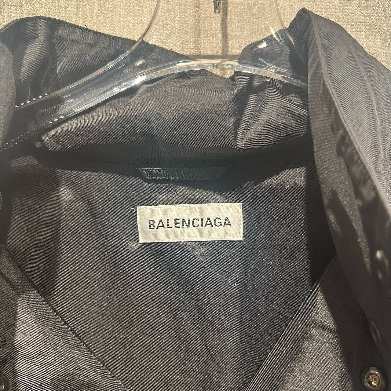Balenciaga Balenciaga Logo Nylon Windbreaker Size 36 Size XS / US 0-2 / IT 36-38 - 3 Thumbnail