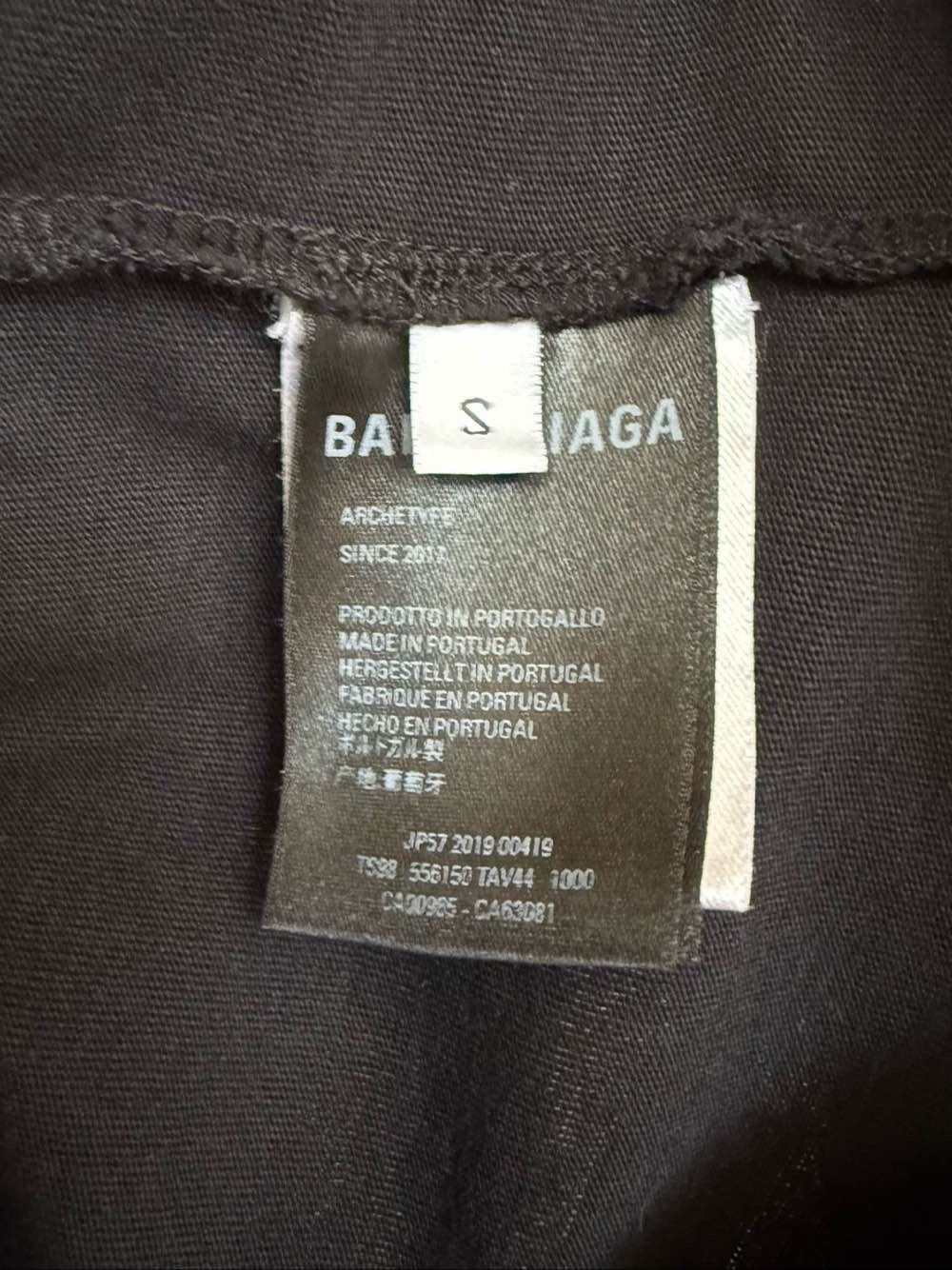 Balenciaga Balenciaga Wave Logo T-Shirt Size S Size US S / EU 44-46 / 1 - 4 Thumbnail