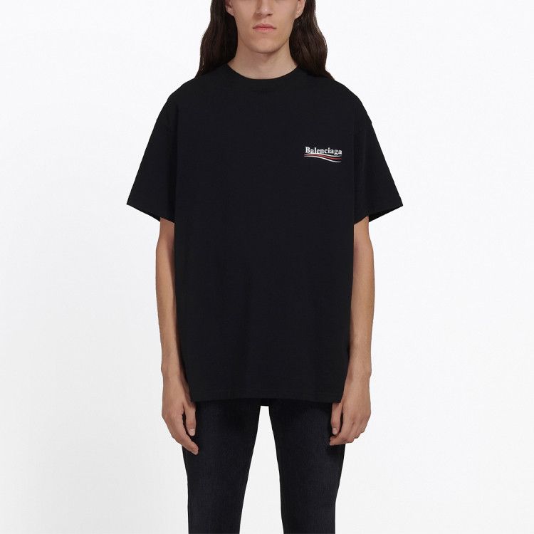 Balenciaga Balenciaga Wave Logo T-Shirt Size S Size US S / EU 44-46 / 1 - 9 Thumbnail