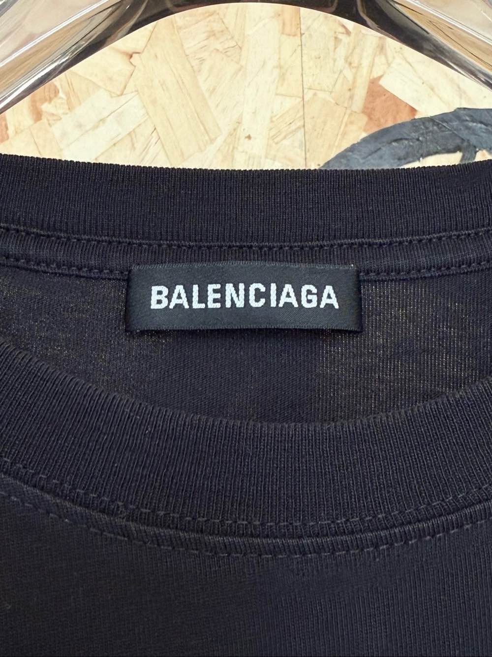 Balenciaga Balenciaga Wave Logo T-Shirt Size S Size US S / EU 44-46 / 1 - 3 Thumbnail