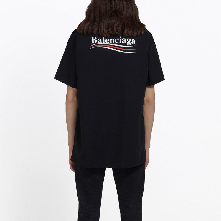 Balenciaga Balenciaga Wave Logo T-Shirt Size S Size US S / EU 44-46 / 1 - 10 Thumbnail