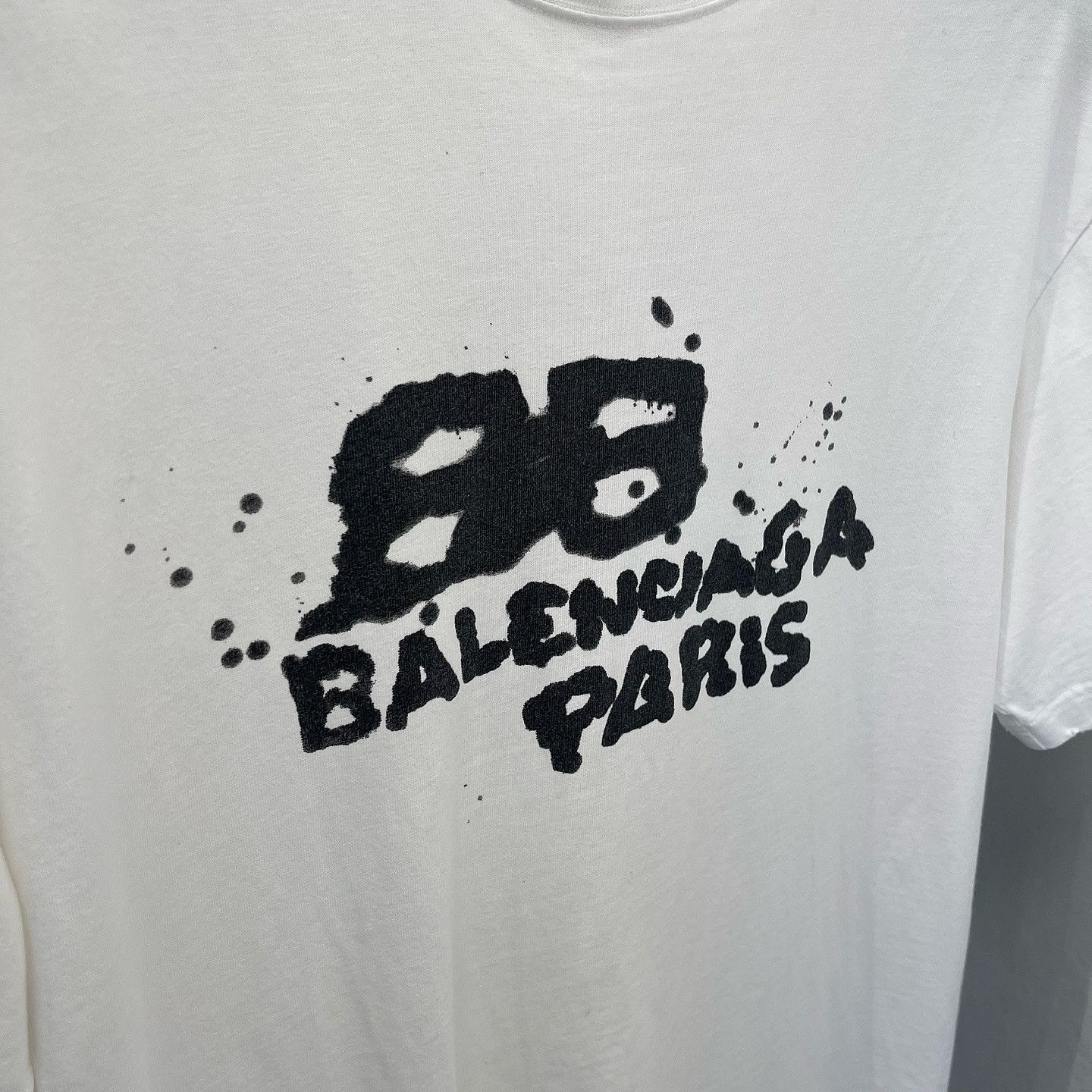 Balenciaga Balenciaga Graphic Logo T-Shirt Size XS Size US XS / EU 42 / 0 - 5 Thumbnail