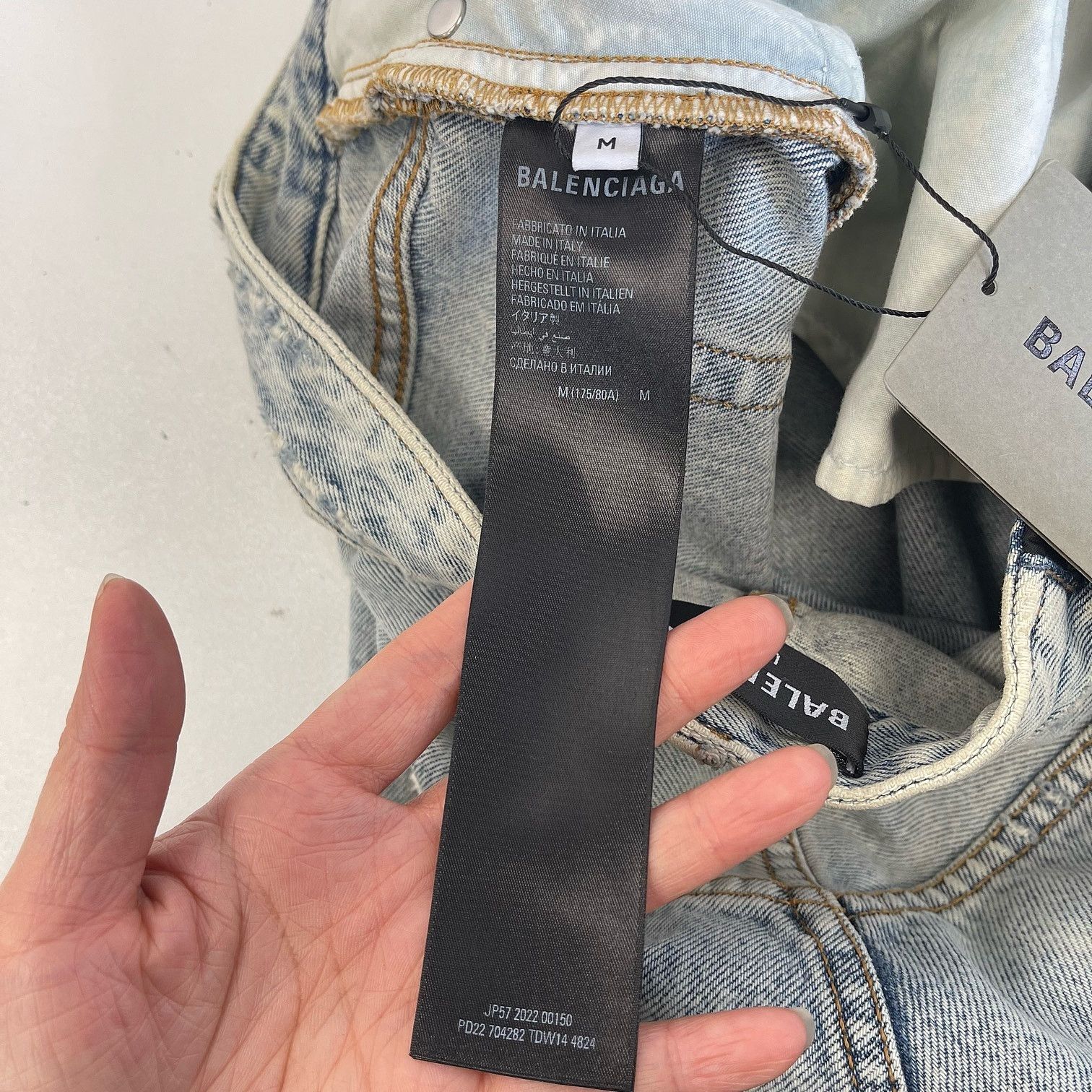 Balenciaga Balenciaga Unifit Distressed Denim Jeans Size M Size US 32 / EU 48 - 4 Thumbnail