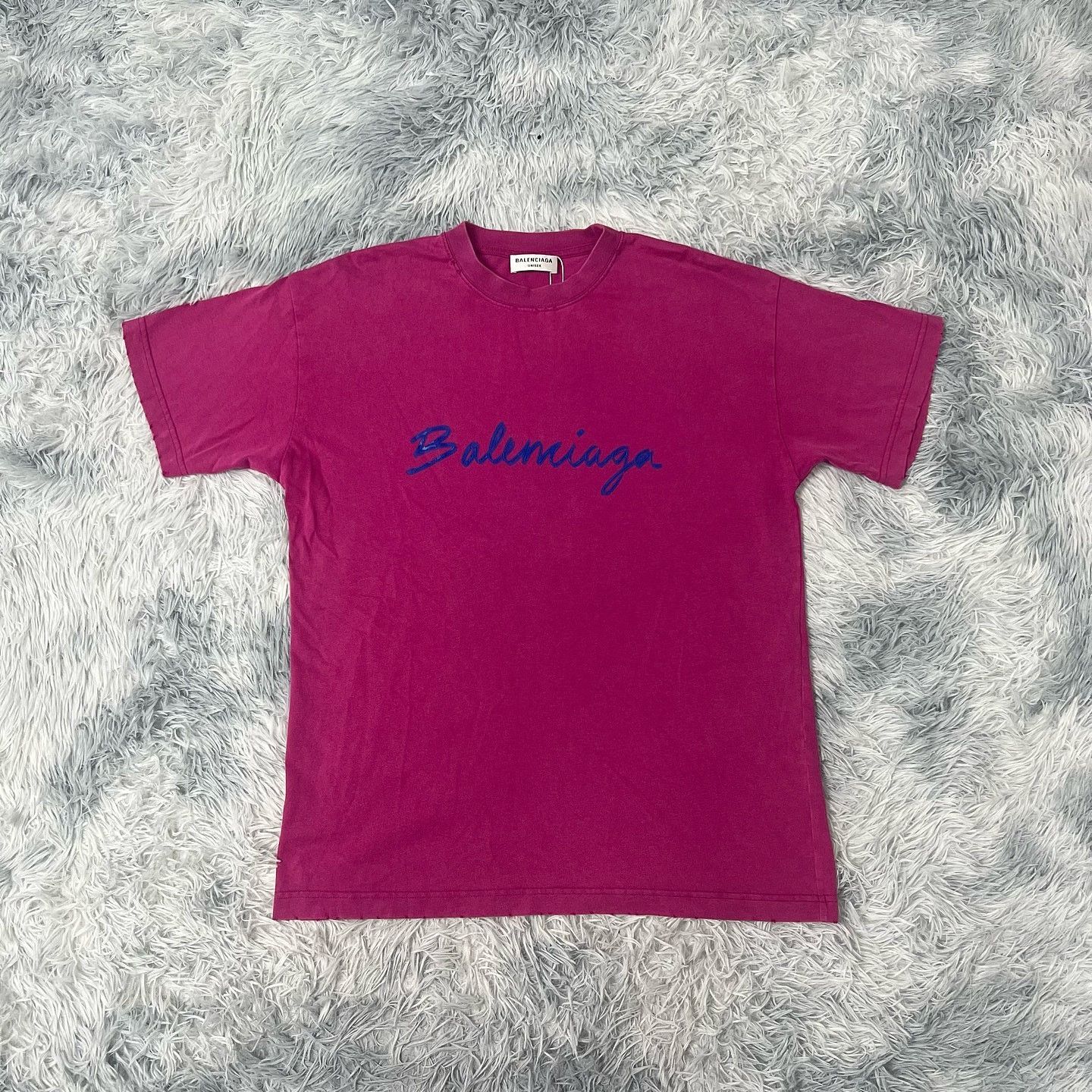 Balenciaga Balenciaga Script Logo T-Shirt Size M Size US M / EU 48-50 / 2 - 7 Thumbnail