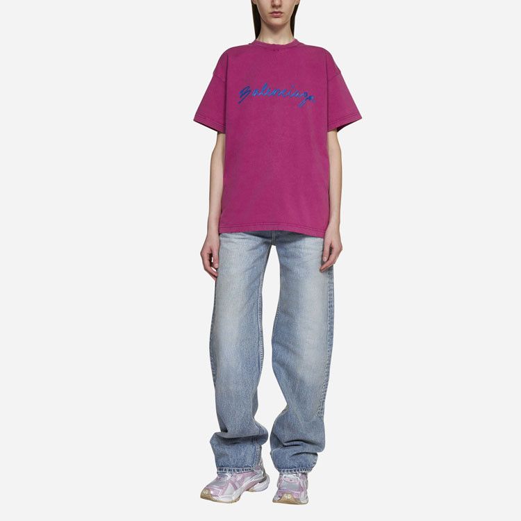 Balenciaga Balenciaga Script Logo T-Shirt Size M Size US M / EU 48-50 / 2 - 8 Thumbnail