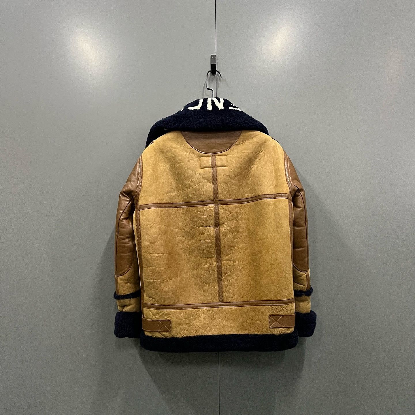 Balenciaga Balenciaga Shearling Leather Jacket Size 34 Size XXS / US 00 / IT 34 - 2 Thumbnail