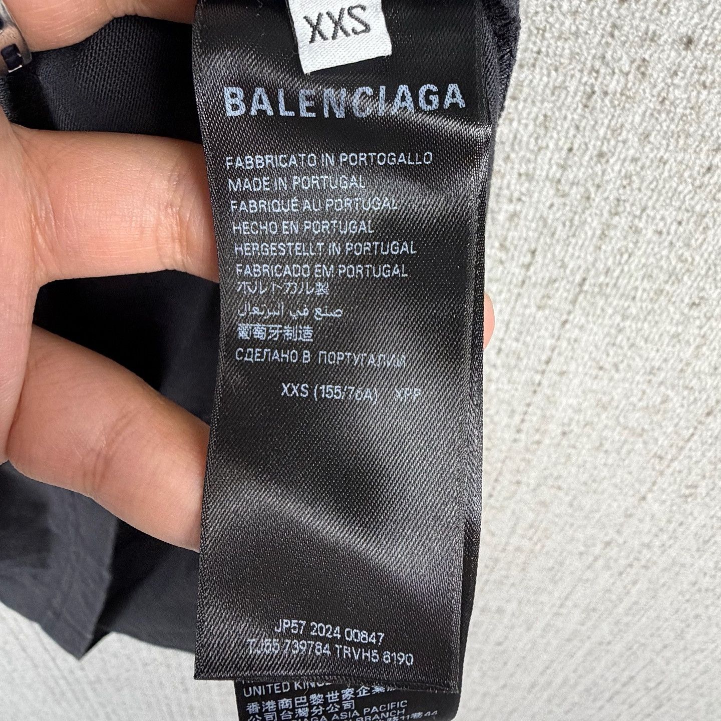 Balenciaga Balenciaga Logo Print T-Shirt Size XXS Size US XXS / EU 40 - 4 Thumbnail