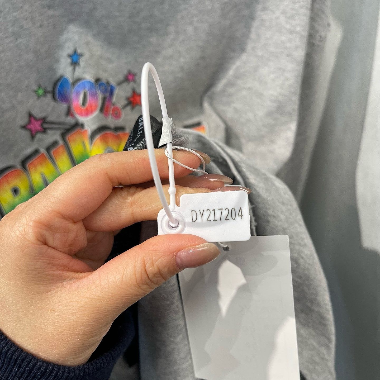 Balenciaga Balenciaga Rainbow Logo Graphic T-Shirt Size XS Size US XS / EU 42 / 0 - 6 Thumbnail
