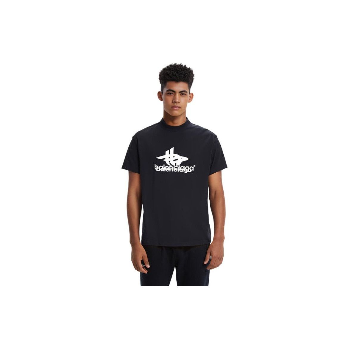 Balenciaga Balenciaga Logo Graphic Short Sleeve T-Shirt Size M Size US M / EU 48-50 / 2 - 6 Thumbnail