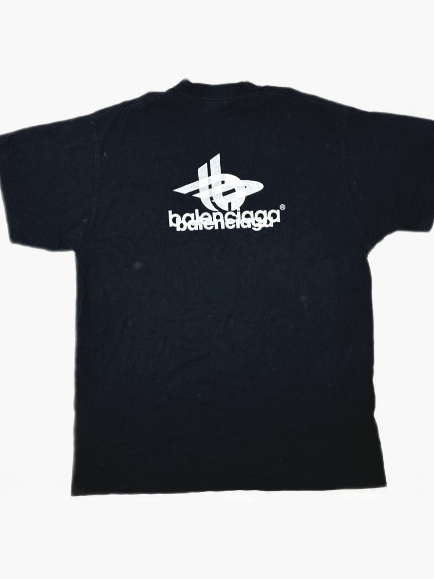 Balenciaga Balenciaga Logo Graphic Short Sleeve T-Shirt Size M Size US M / EU 48-50 / 2 - 2 Thumbnail