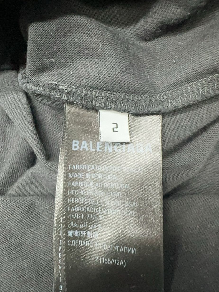 Balenciaga Balenciaga Logo Graphic Short Sleeve T-Shirt Size M Size US M / EU 48-50 / 2 - 4 Thumbnail