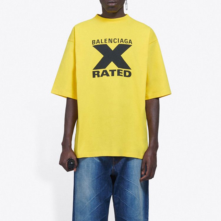 Balenciaga Balenciaga X-Rated Logo T-Shirt Size XXS Size US XXS / EU 40 - 6 Thumbnail