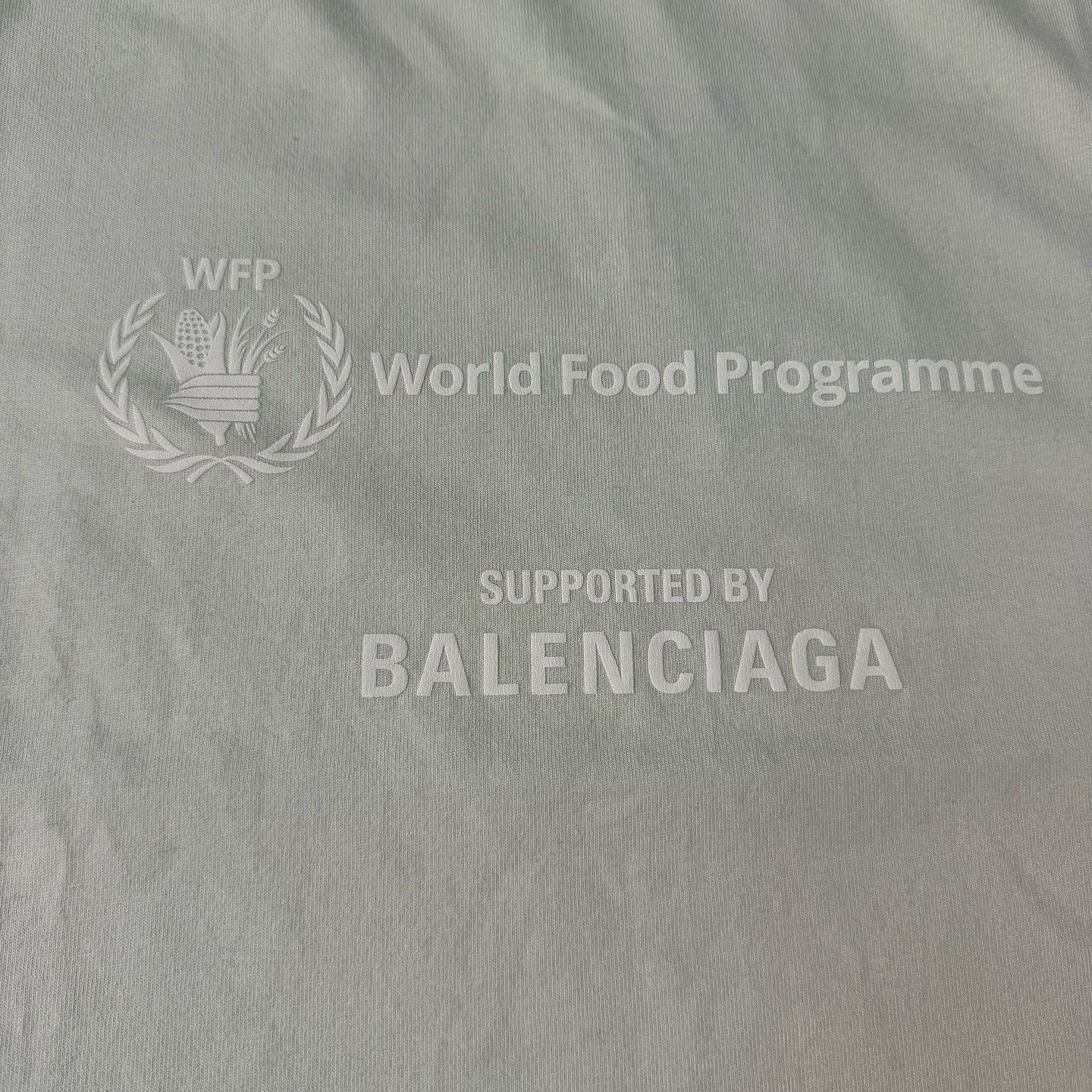 Balenciaga Balenciaga WFP Logo T-Shirt Size S Size S / US 4 / IT 40 - 5 Thumbnail