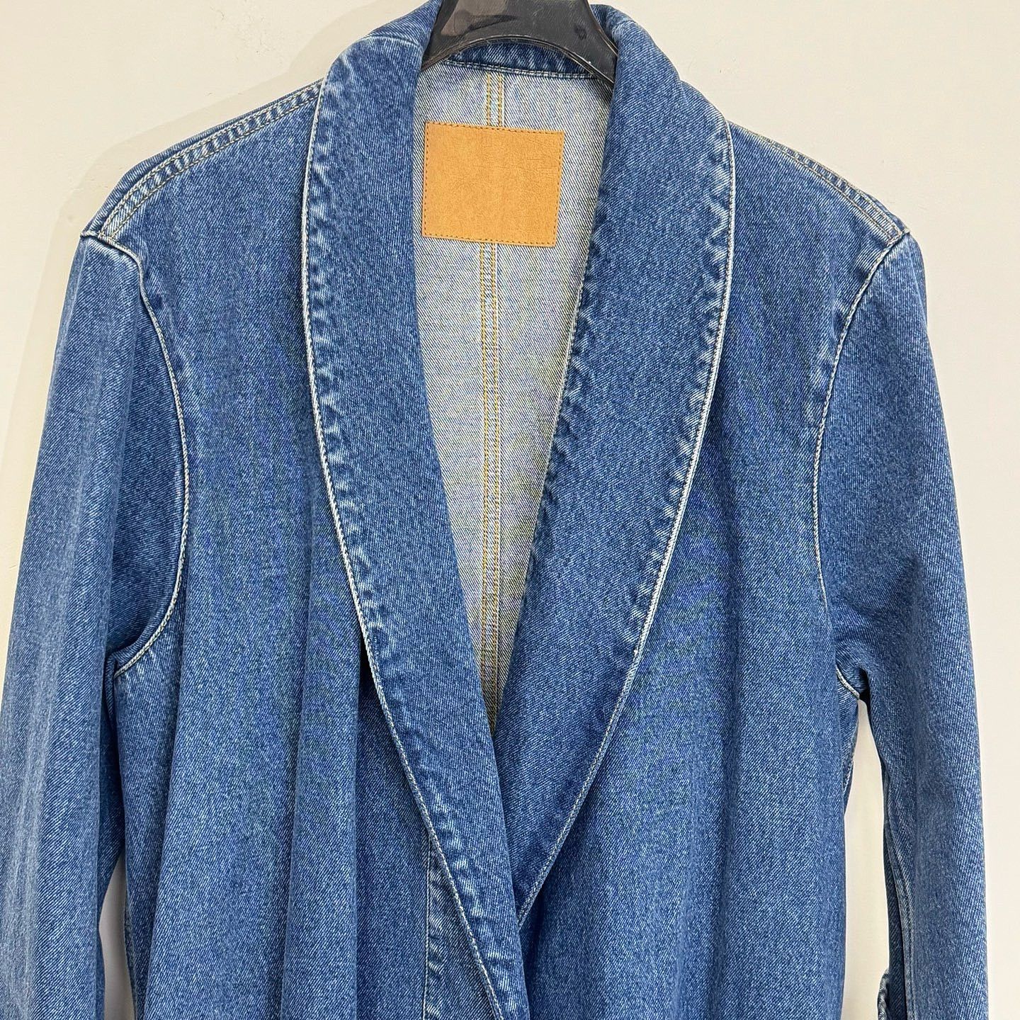 Balenciaga Balenciaga Denim Long Coat Size 34 Size XXS / US 00 / IT 34 - 5 Thumbnail
