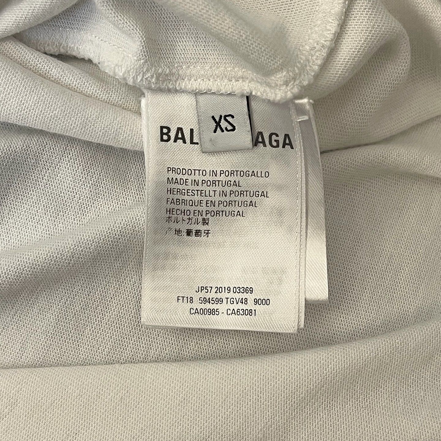 Balenciaga Balenciaga Paris Logo T-Shirt Size XS Size XS / US 0-2 / IT 36-38 - 4 Thumbnail