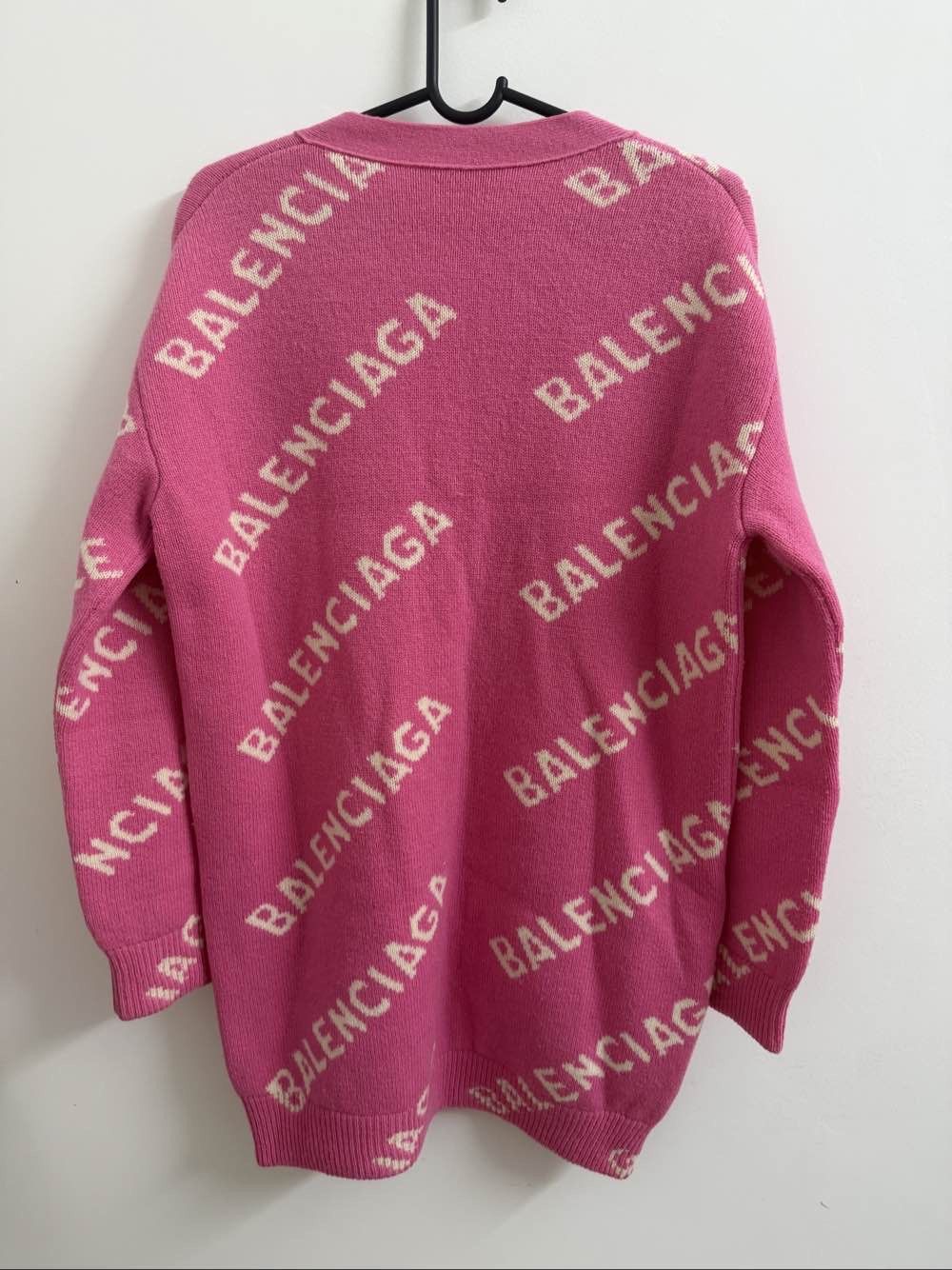 Balenciaga Balenciaga Logo Knit Cardigan Size S Size S / US 4 / IT 40 - 2 Thumbnail