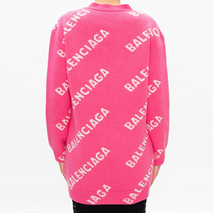 Balenciaga Balenciaga Logo Knit Cardigan Size S Size S / US 4 / IT 40 - 6 Thumbnail