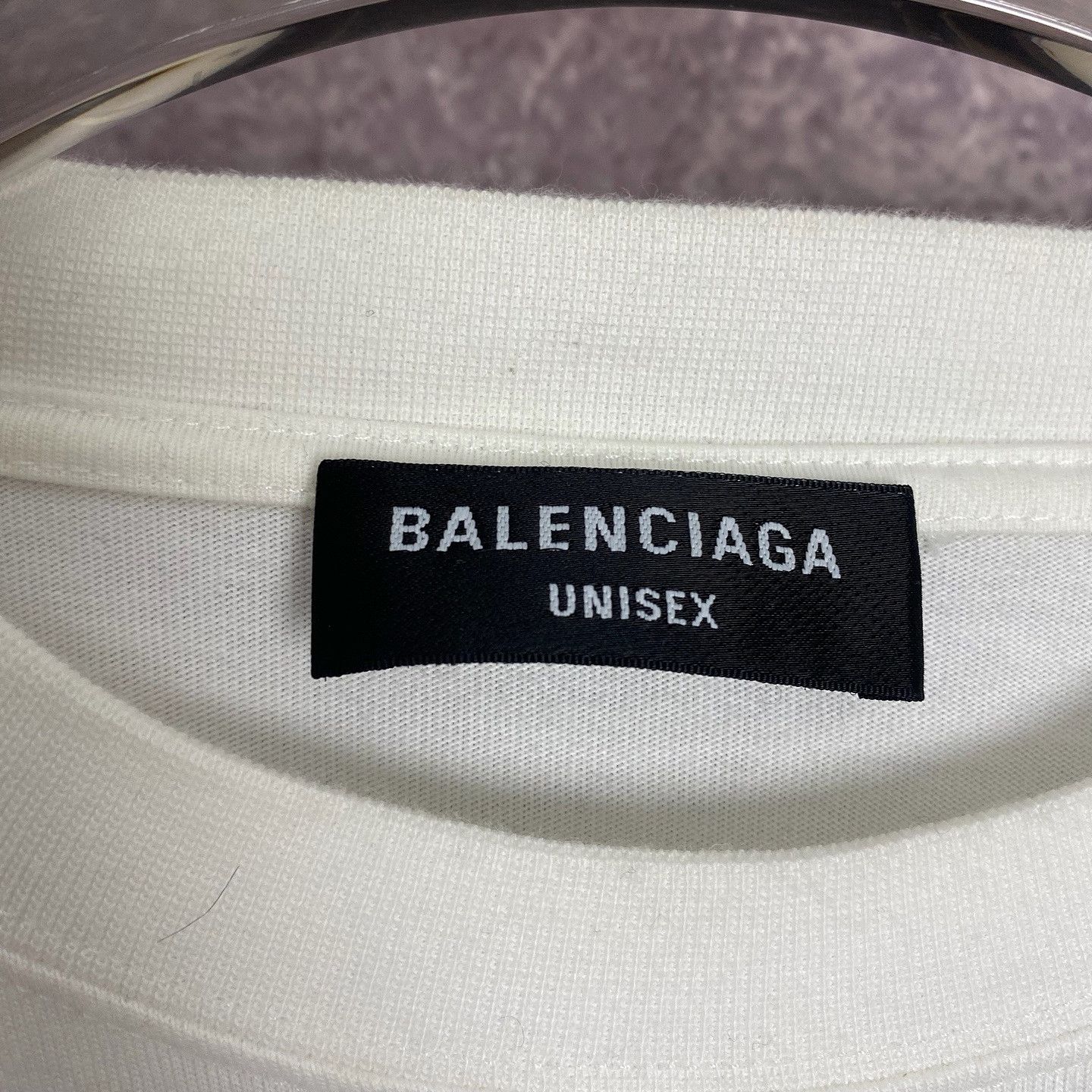 Balenciaga Balenciaga x WFP Logo Layered Long Sleeve Tee Size 3 Size US L / EU 52-54 / 3 - 3 Thumbnail