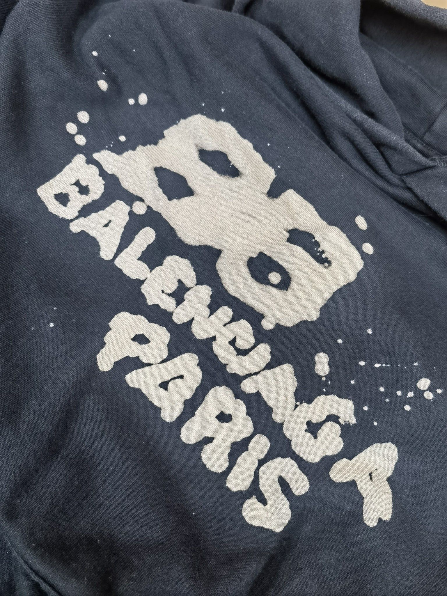 Balenciaga Balenciaga Hand Drawn Logo Hoodie Size XXS Size US XXS / EU 40 - 8 Thumbnail