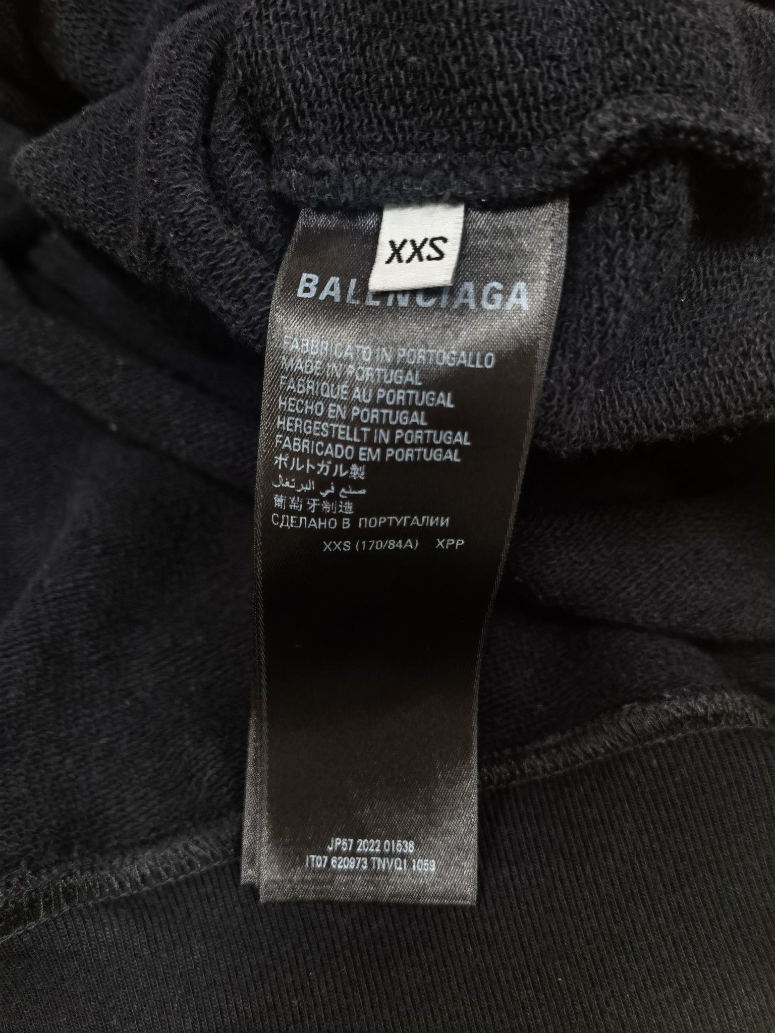 Balenciaga Balenciaga Hand Drawn Logo Hoodie Size XXS Size US XXS / EU 40 - 4 Thumbnail