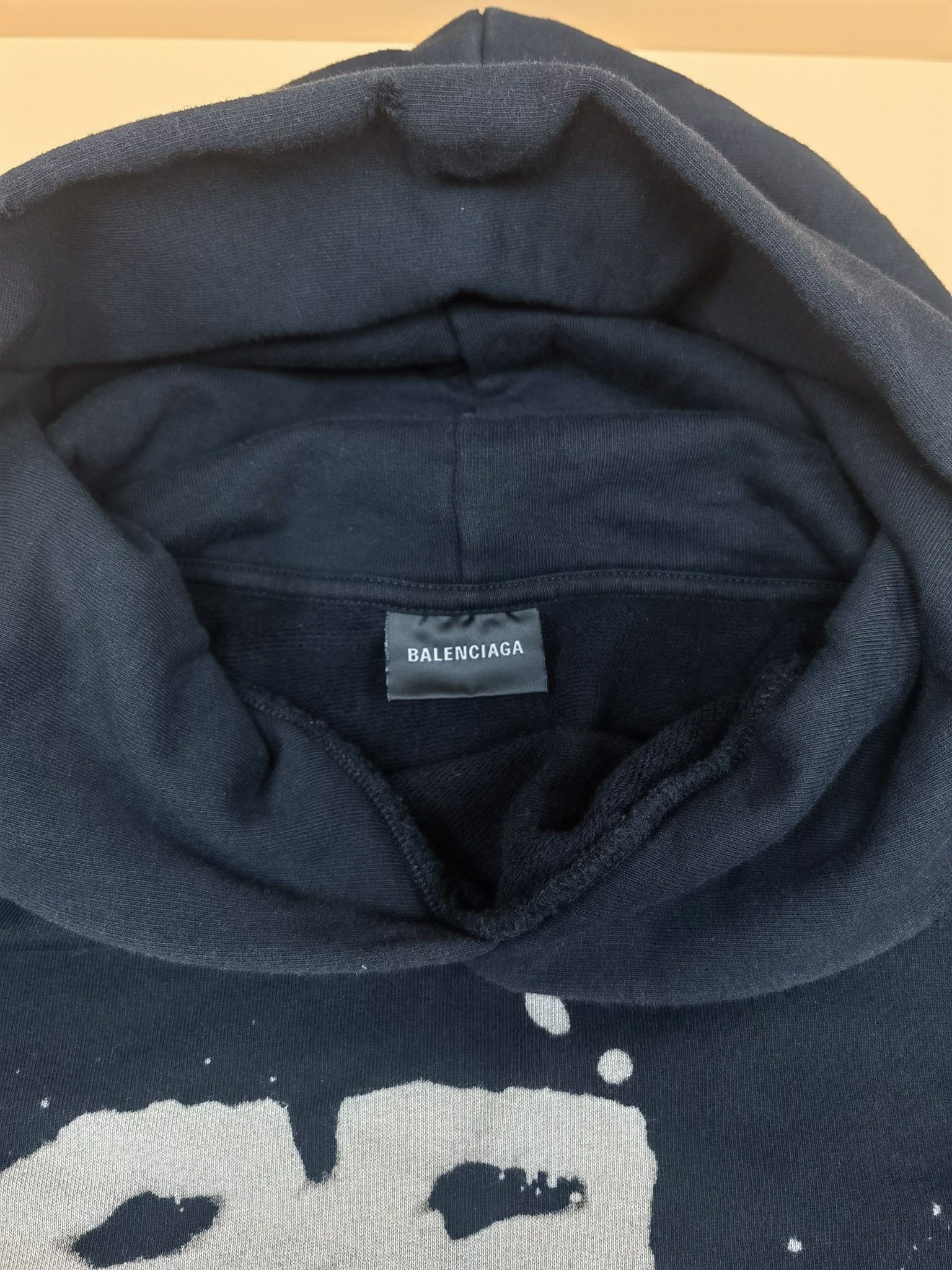 Balenciaga Balenciaga Hand Drawn Logo Hoodie Size XXS Size US XXS / EU 40 - 6 Thumbnail