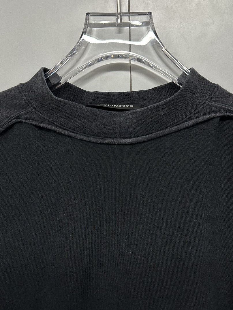 Balenciaga Balenciaga Cotton Long Sleeve T-Shirt Size S Size US S / EU 44-46 / 1 - 7 Thumbnail