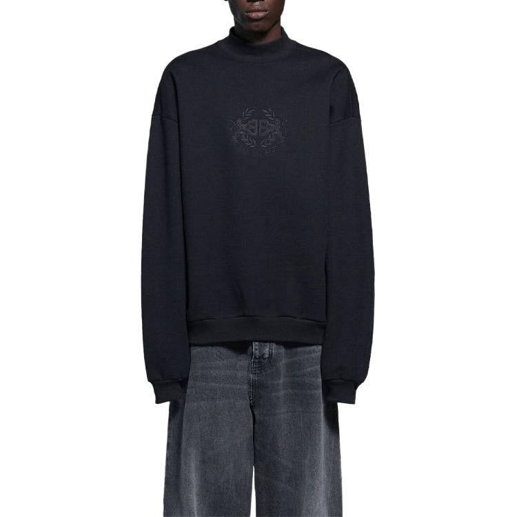 Balenciaga Balenciaga Crest Logo Sweatshirt Size S Size US S / EU 44-46 / 1 - 8 Thumbnail