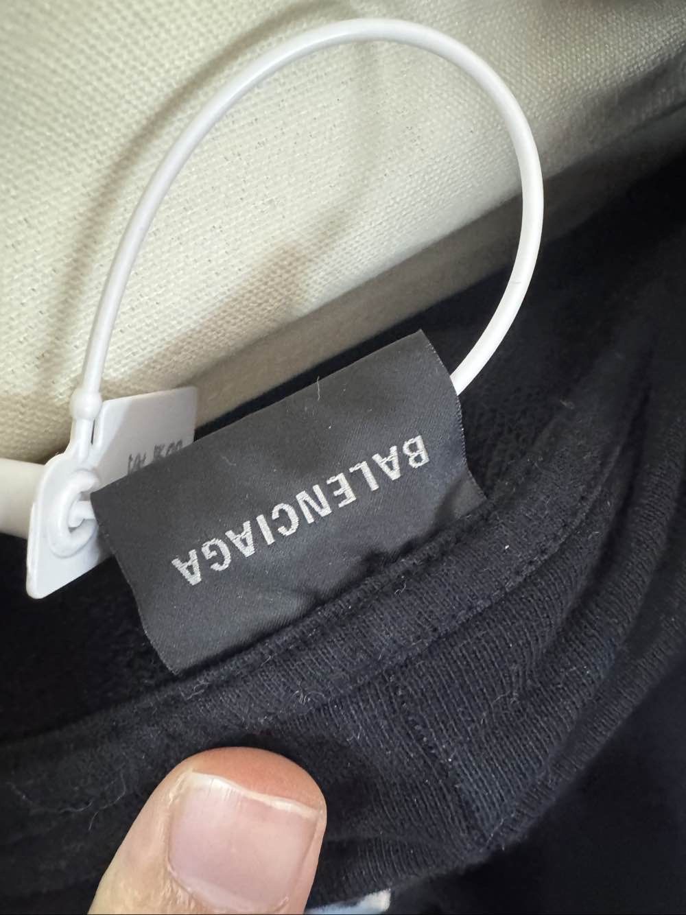 Balenciaga Balenciaga Hand Drawn Logo Hoodie Size XS Size US XS / EU 42 / 0 - 3 Thumbnail