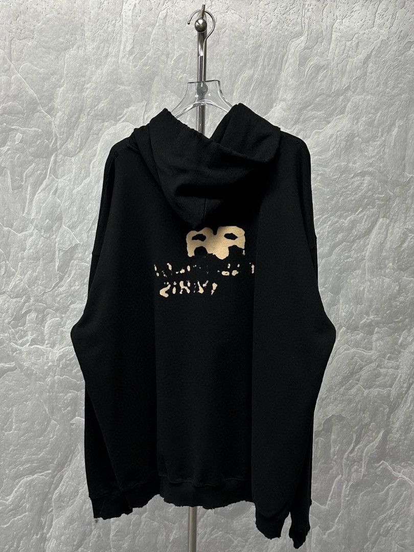 Balenciaga Balenciaga Hand Drawn Logo Hoodie Size XS Size US XS / EU 42 / 0 - 2 Thumbnail