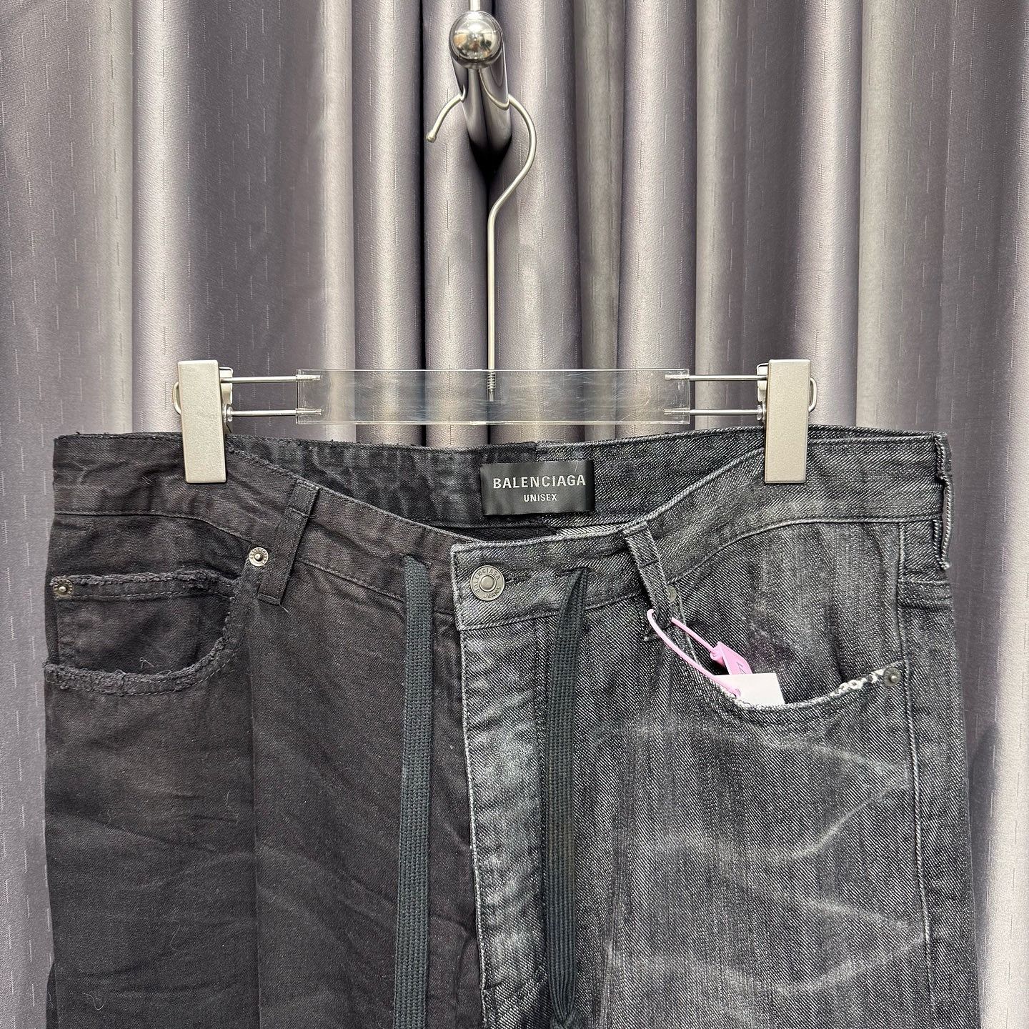 Balenciaga Balenciaga Two-Tone Denim Jeans Size M Size US 32 / EU 48 - 7 Thumbnail