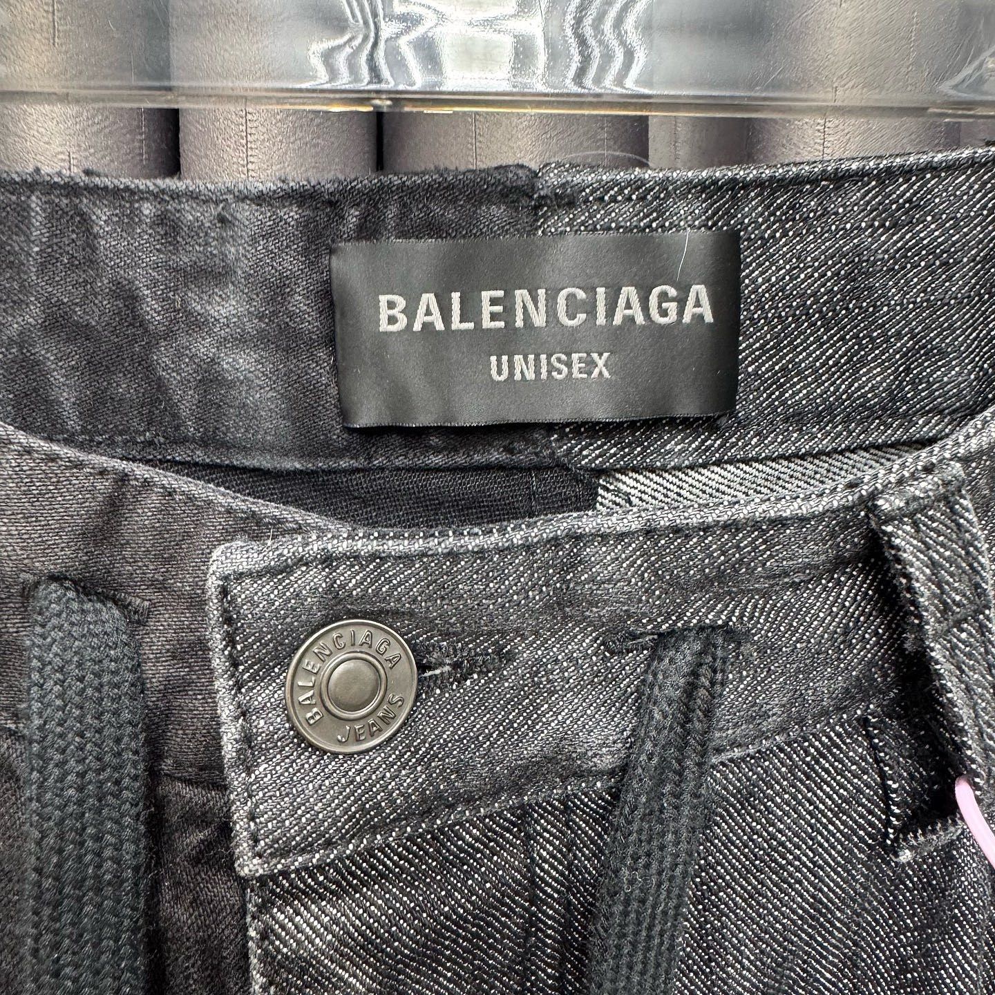 Balenciaga Balenciaga Two-Tone Denim Jeans Size M Size US 32 / EU 48 - 3 Thumbnail