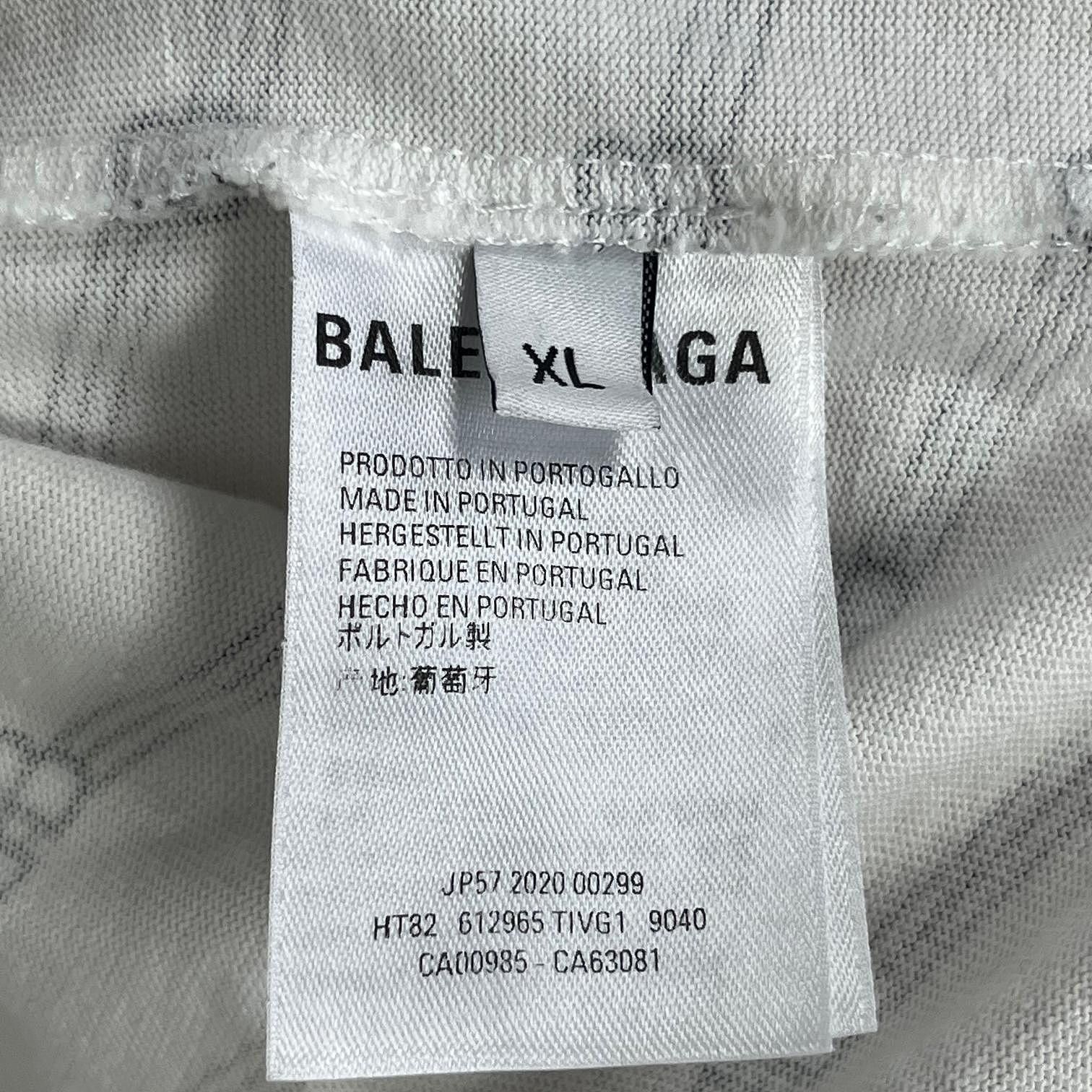 Balenciaga Balenciaga Logo T-Shirt Size XL Size US XL / EU 56 / 4 - 4 Thumbnail