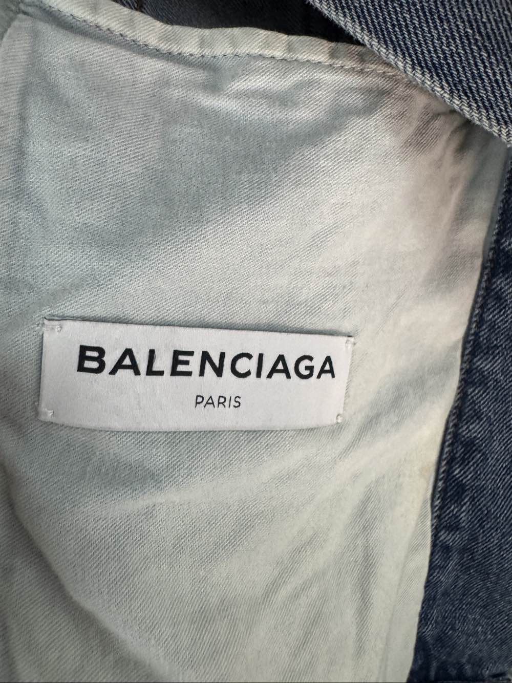 Balenciaga Balenciaga Denim Jacket Size S Size US S / EU 44-46 / 1 - 3 Thumbnail