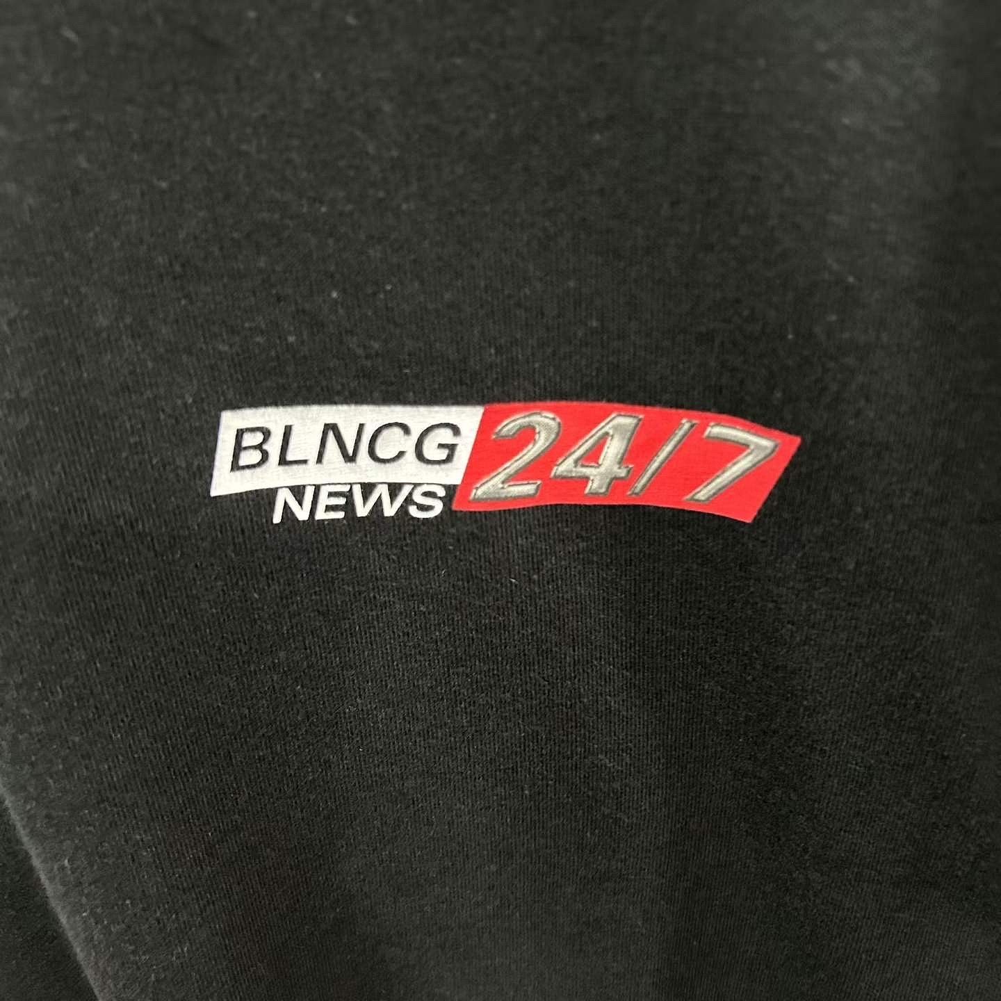 Balenciaga Balenciaga BLNCG 24/7 Logo T-Shirt Size XS Size US XS / EU 42 / 0 - 6 Thumbnail
