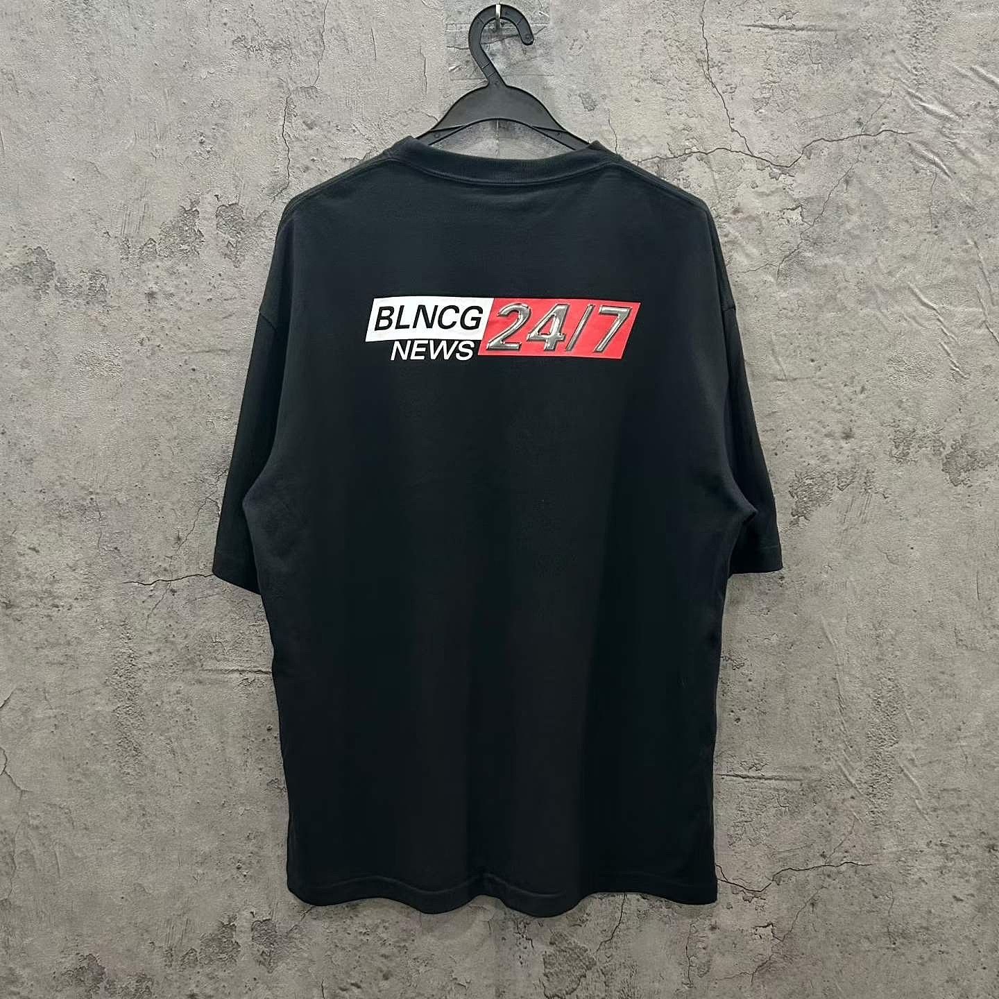 Balenciaga Balenciaga BLNCG 24/7 Logo T-Shirt Size XS Size US XS / EU 42 / 0 - 2 Thumbnail