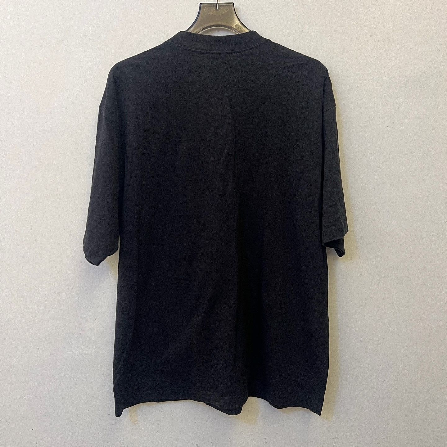 Balenciaga Balenciaga Spray Logo T-Shirt Black Size L Size US L / EU 52-54 / 3 - 2 Thumbnail