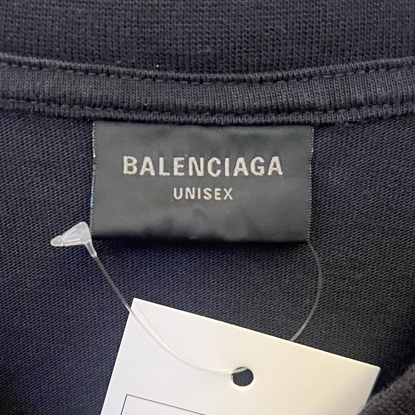 Balenciaga Balenciaga Spray Logo T-Shirt Black Size L Size US L / EU 52-54 / 3 - 3 Thumbnail