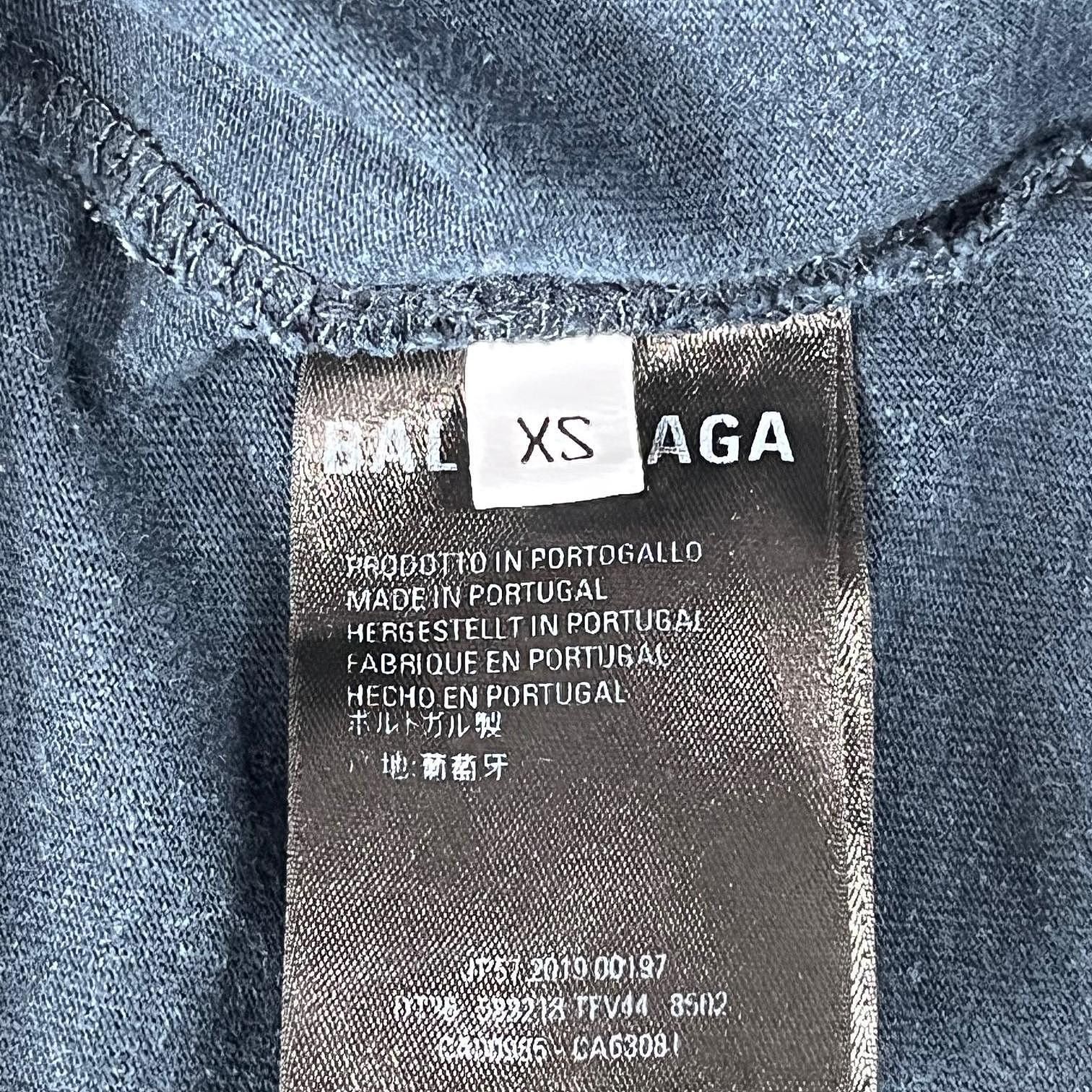 Balenciaga Balenciaga Est. 1917 Logo T-Shirt Size XS Size US XS / EU 42 / 0 - 4 Thumbnail