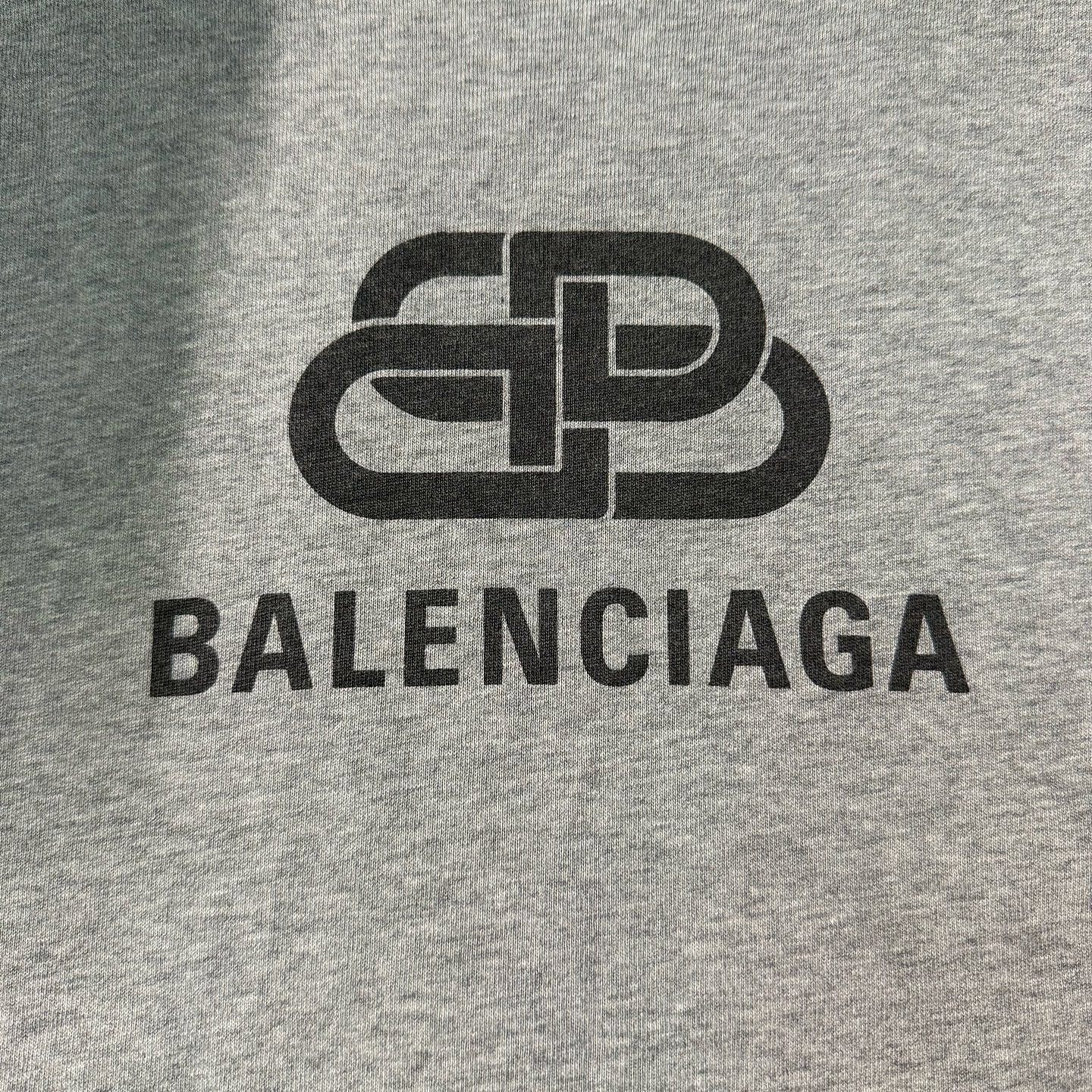 Balenciaga Balenciaga BB Logo Gray T-Shirt Size S Size US S / EU 44-46 / 1 - 5 Thumbnail
