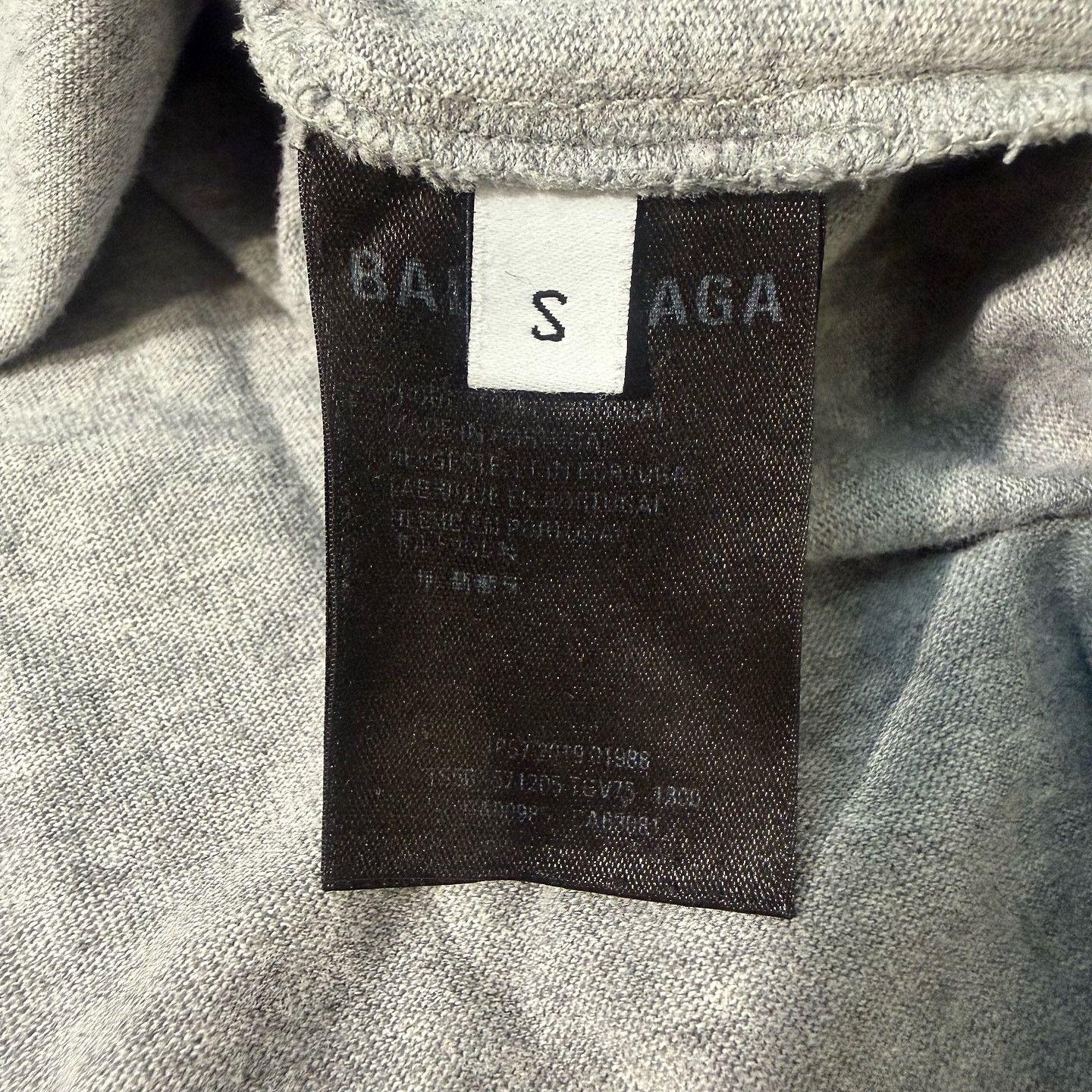Balenciaga Balenciaga BB Logo Gray T-Shirt Size S Size US S / EU 44-46 / 1 - 4 Thumbnail