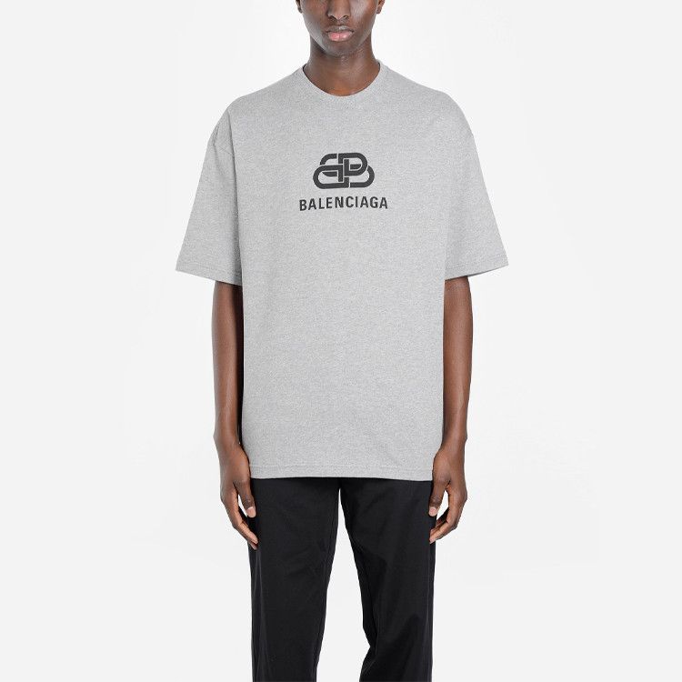 Balenciaga Balenciaga BB Logo Gray T-Shirt Size S Size US S / EU 44-46 / 1 - 6 Thumbnail