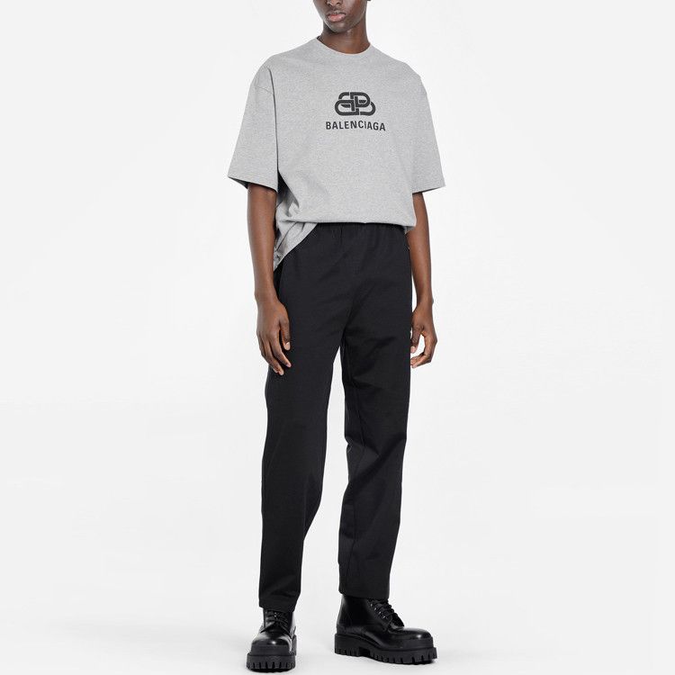 Balenciaga Balenciaga BB Logo Gray T-Shirt Size S Size US S / EU 44-46 / 1 - 9 Thumbnail