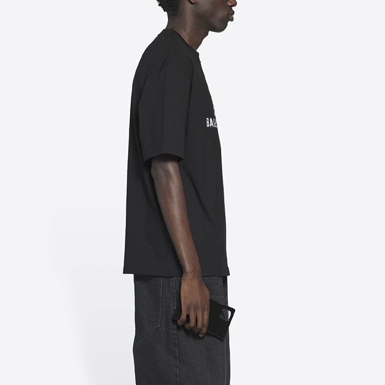 Balenciaga Balenciaga Pixel Logo T-Shirt Size XS Size US XS / EU 42 / 0 - 9 Thumbnail