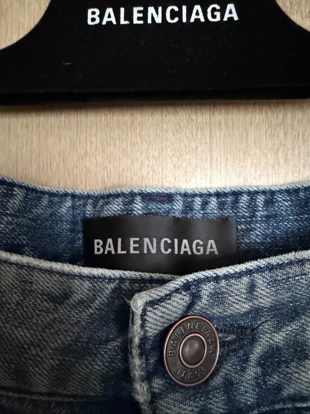 Balenciaga Balenciaga Distressed Logo Denim Jeans Size XS Size US 28 / EU 44 - 3 Thumbnail