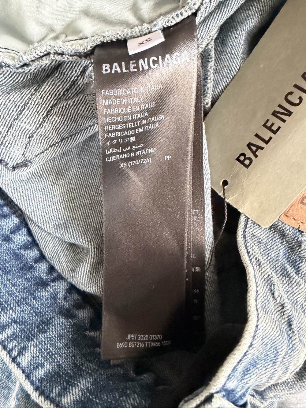 Balenciaga Balenciaga Distressed Logo Denim Jeans Size XS Size US 28 / EU 44 - 4 Thumbnail