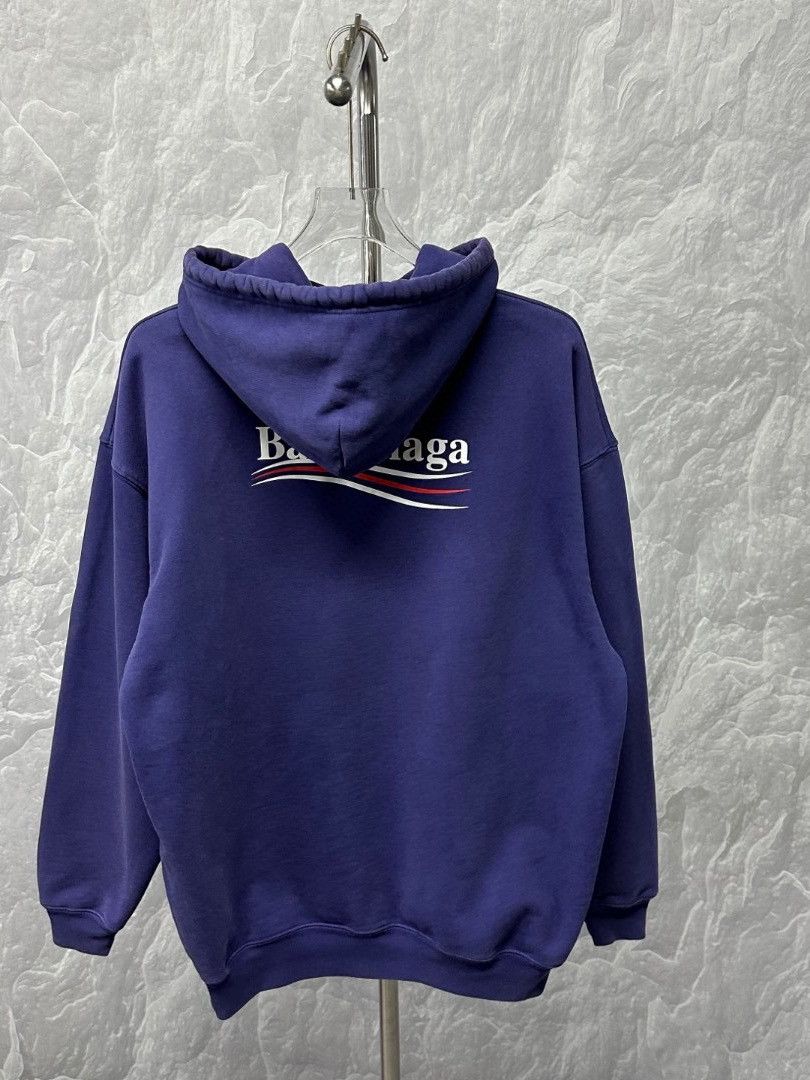 Balenciaga Balenciaga Wave Logo Hoodie Size M Size M / US 6-8 / IT 42-44 - 2 Thumbnail